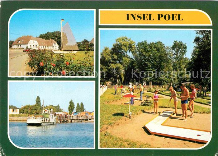Insel Poel Kirchdorf Wismarsche Strasse Timmendorf Anlegestelle Weisse Flotte Sc