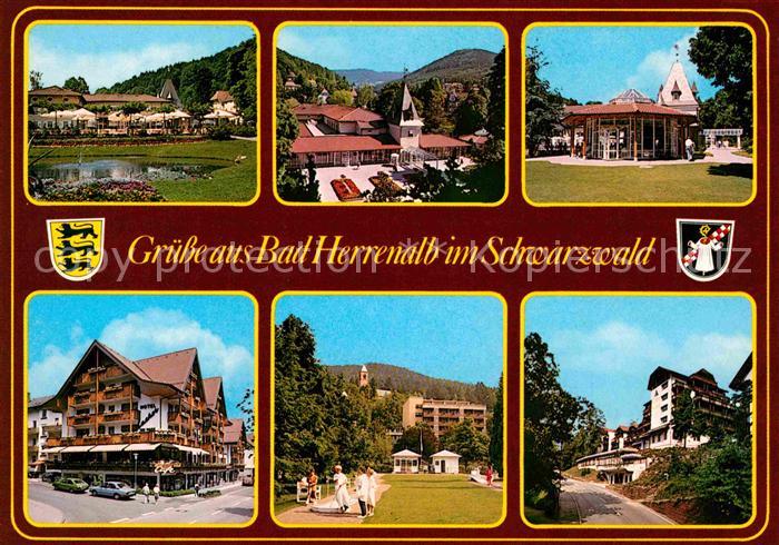 Bad Herrenalb Teilansichten Kuranlagen