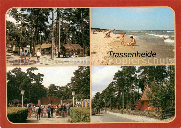 Trassenheide Usedom Campingplatz Strand Musikpavillon Finnhuettensiedlung