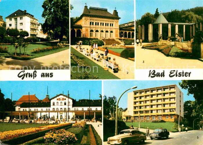 Bad Elster Haus Parsifal Kurhaus Moritzquelle Badehaus Klinik Sanatorium