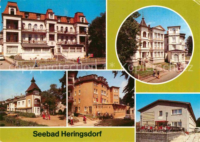 Heringsdorf Ostseebad Usedom FDGB Erholungsheime Guiseppe di Vittorio Einheit Ca