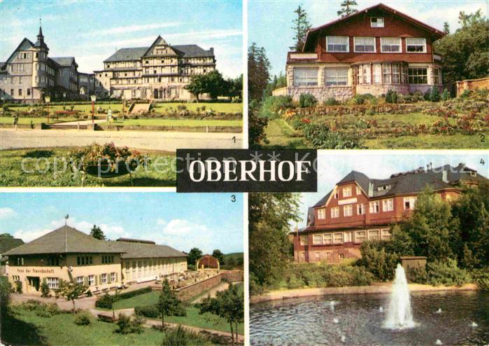 Oberhof Thueringen Ernst Thaelmann HausCafe Luisensitz Haus der Freundschaft FDG