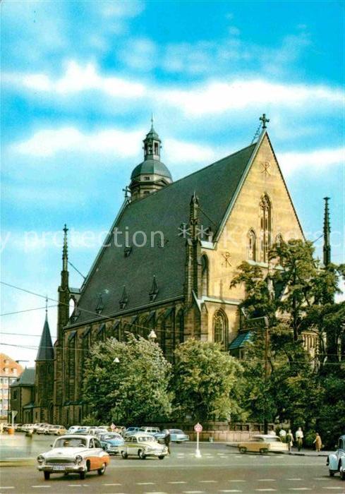 LEIPZIG Sachsen Thomas Kirche Messestadt