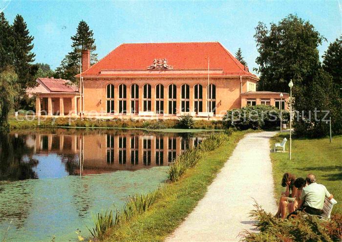 Bad Brambach Festhalle Teich