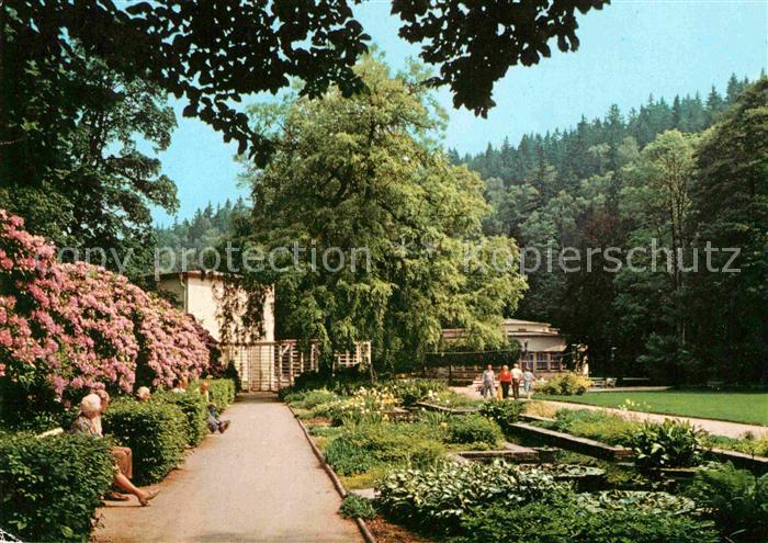 Bad Elster Promenade am HO Badecafe