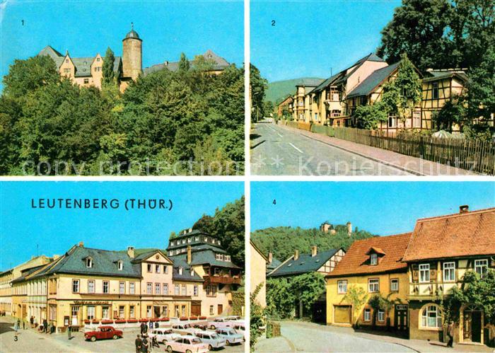 Leutenberg Thueringen Friedensburg Wurzbacher Strasse Markt Hauptstrasse