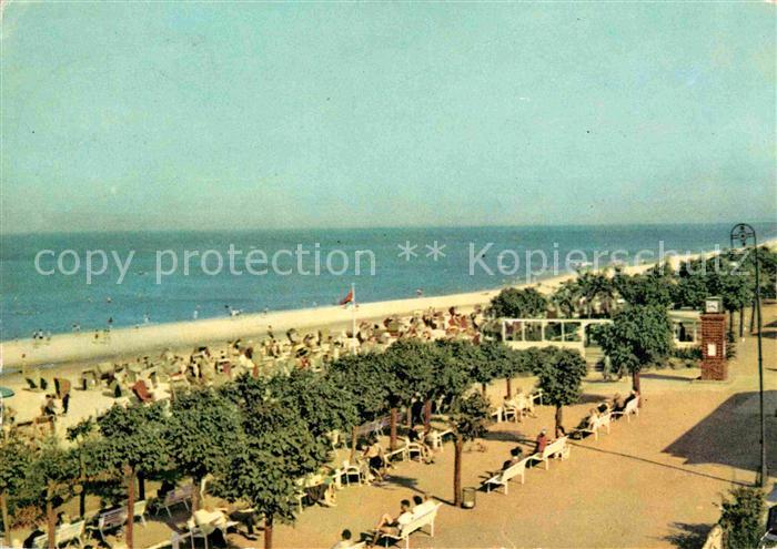 Bansin Ostseebad Strand Promenade