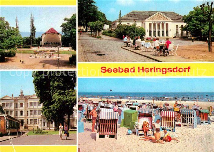 Heringsdorf Ostseebad Usedom Konzertplatz Kulturhaus FDGB Erholungsheim Einheit