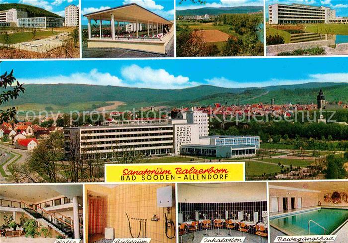 Bad Sooden-Allendorf Sanatorium Balzerborn der LVA Hannover