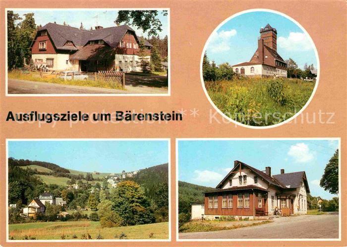 Baerenstein Annaberg-Buchholz Ausflugsziele Gaststaetten der Umgebung