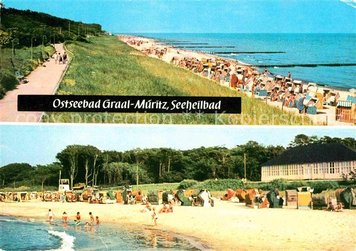 Graal-Mueritz Ostseebad Strand Promenade Seeheilbad
