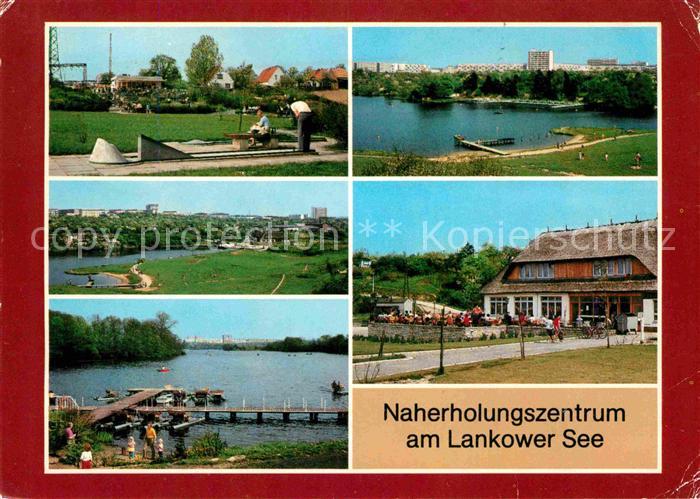 Schwerin Mecklenburg Naherholungszentrum am Lankower See Minigolf Neubaugebiet G