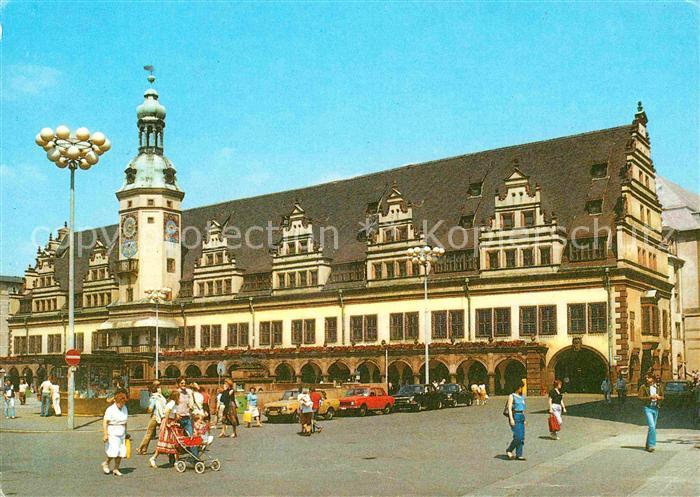 LEIPZIG Sachsen Altes Rathaus am Markt Messestadt