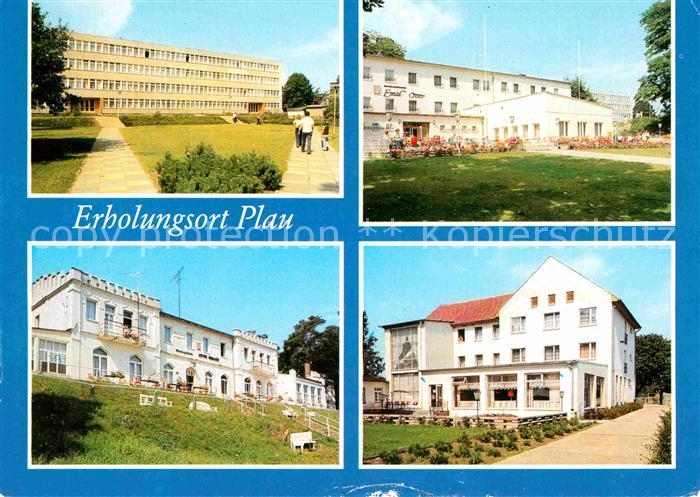 Plau Mecklenburg FDGB Erholungsheime