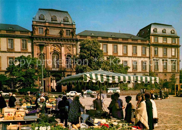 Darmstadt Schloss Markt