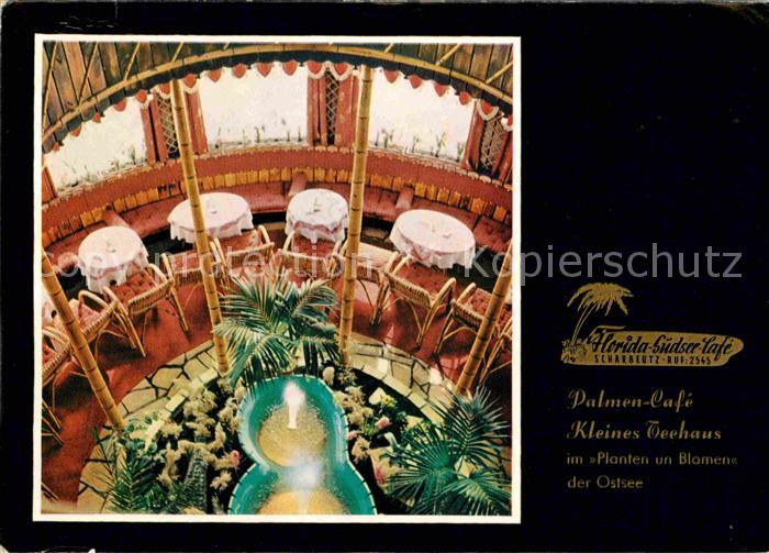 Scharbeutz Ostseebad Florida Ferienparadies mit Palmencafe Bar Teehaus