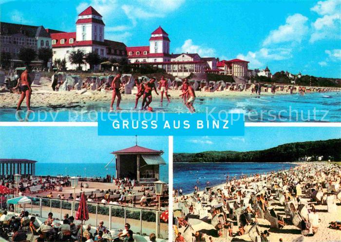 Binz Ruegen Kurhaus Konzertplatz Strand
