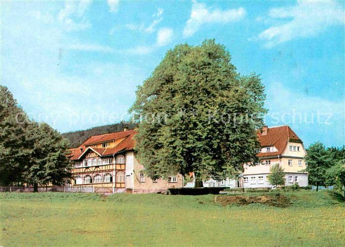 Crawinkel FDGB Erholungsheim Friedrichsanfang