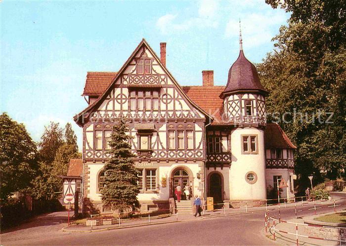 Bad Liebenstein Postamt Fachwerkhaus