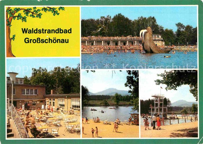 Grossschoenau Sachsen Waldstrandbad Gaststaette Restaurant