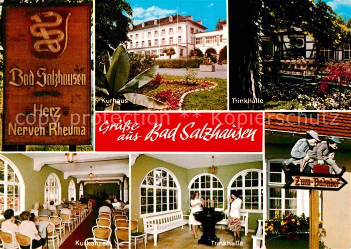 Bad Salzungen Kurhaus Trinkhalle Wegweiser Kurkonzert