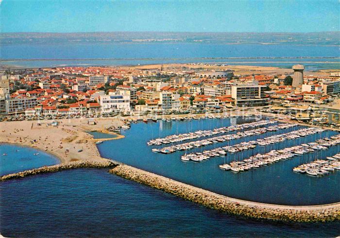 Palavas-les-Flots Herault Port vue aerienne