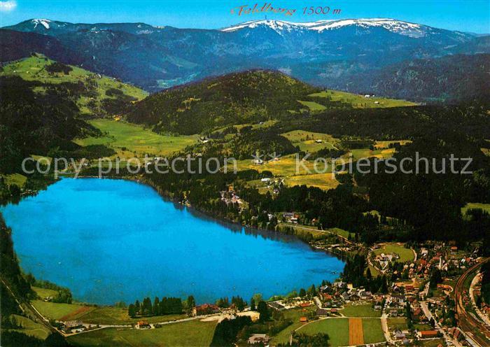 TITISEE Schwarzwald BW mit Blick zum Feldberg Schwarzwald Fliegeraufnahme