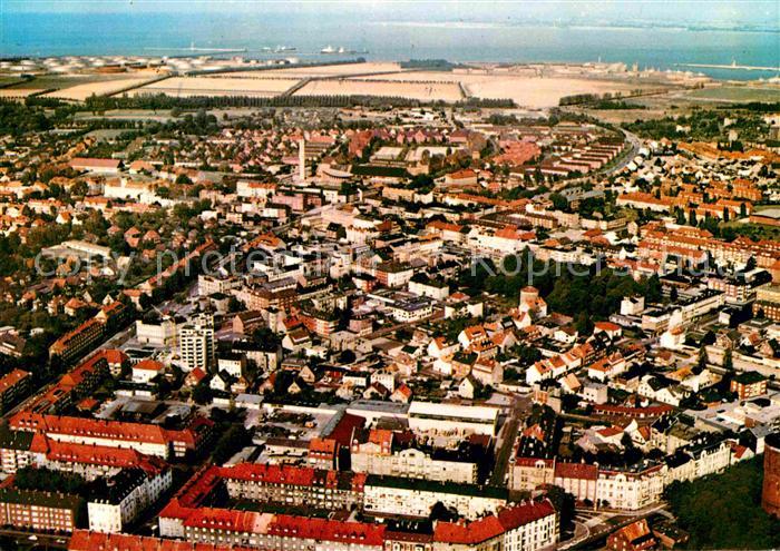 Wilhelmshaven  CITY Fliegeraufnahme