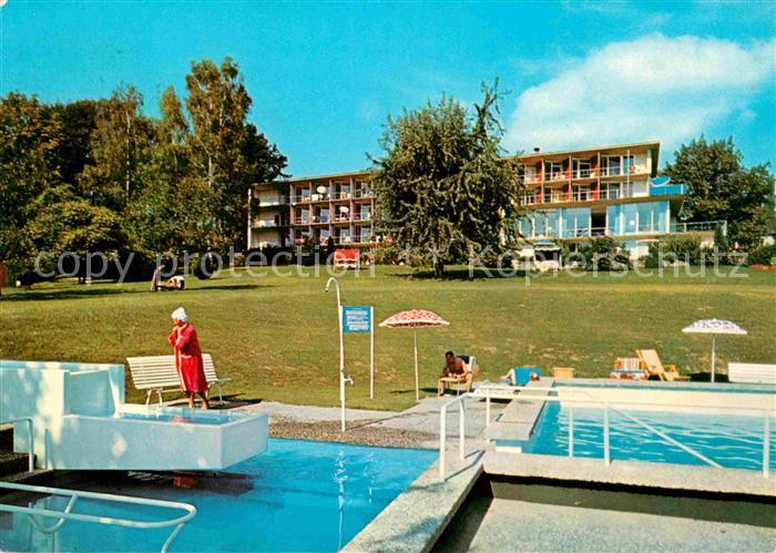 ueberlingen Bodensee Klinik Dr Buchinger Swimming Pool Wassertreten