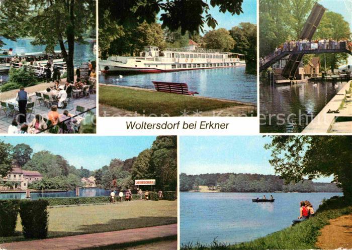 Woltersdorf Erkner HOG Strandcafe Luxusschiff Weisse Flotte Friedrich Wolf Schle