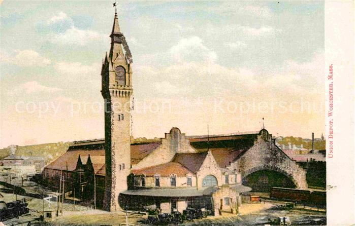 Worcester Massachusetts Union Depot