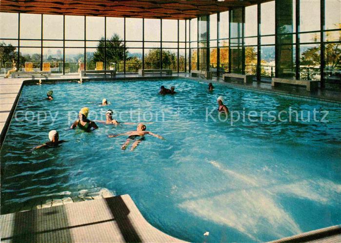 Bad Rappenau Sole Hallenbad mit Sprudelwand