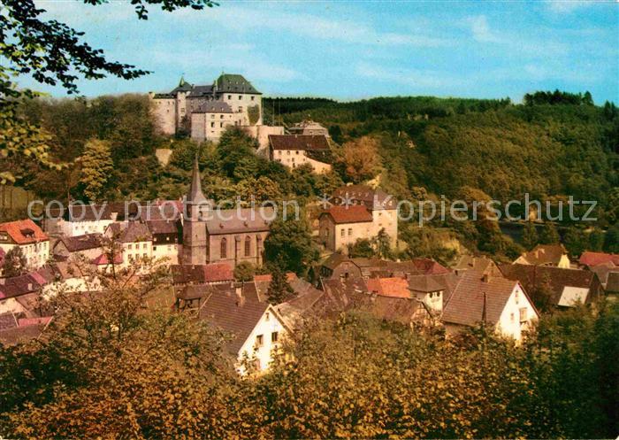 Blankenheim Ahr Pfarrkirche und Burg