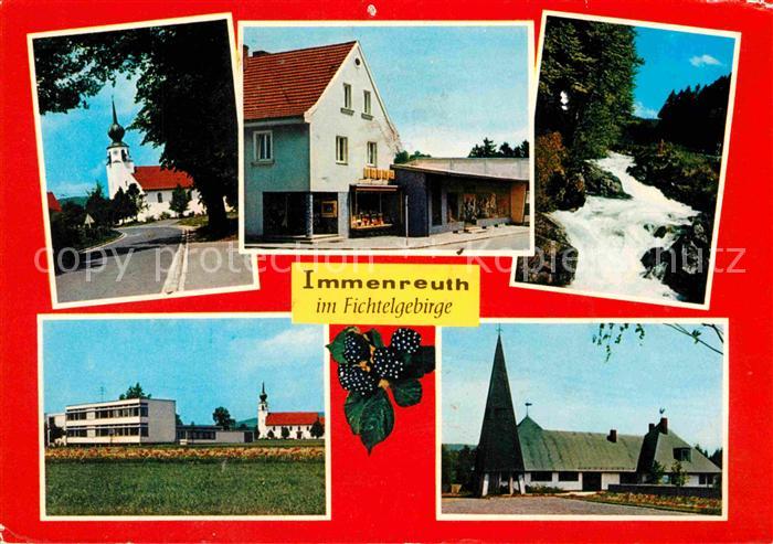 Immenreuth Kirche Bach Teilansicht