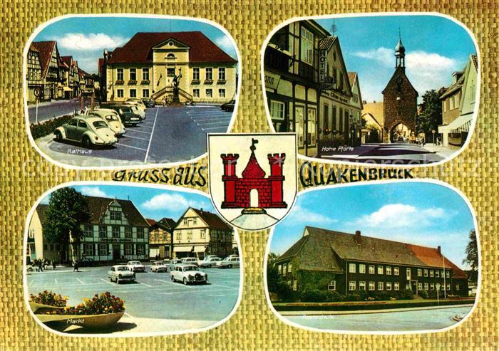 Quakenbrueck Hohe Pforte Markt Rathaus