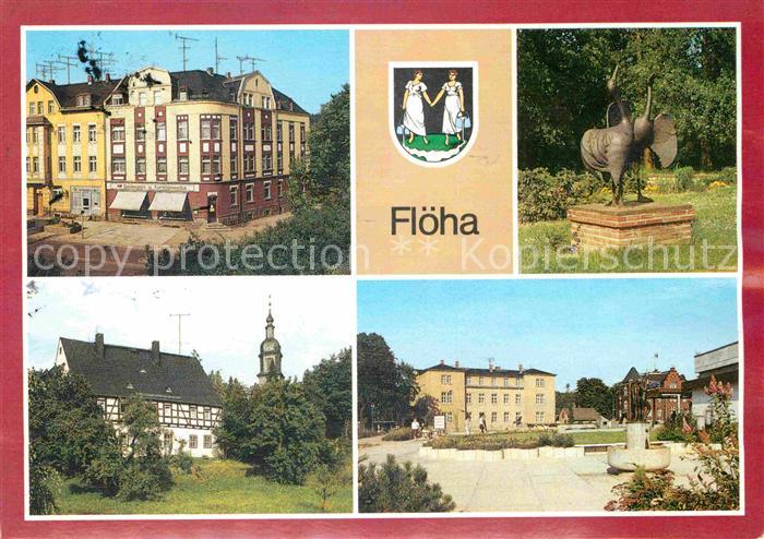 Floeha Augustusburger Strasse Pfarrhaus Rathaus