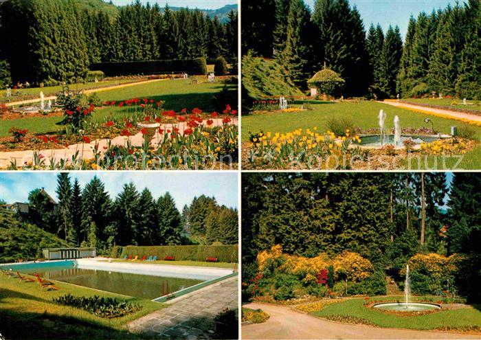 Freiburg Breisgau Parkanlage Freibad