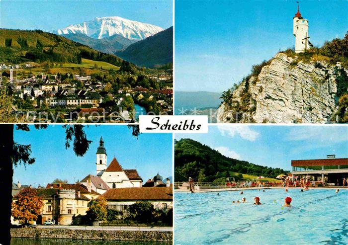 Scheibbs oetscher Blassensteinwarte Freibad