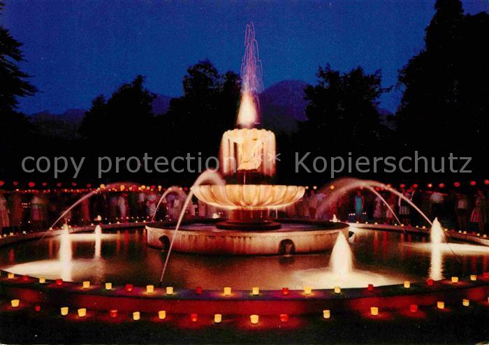 Bad Reichenhall Salebrunnen Kurpark
