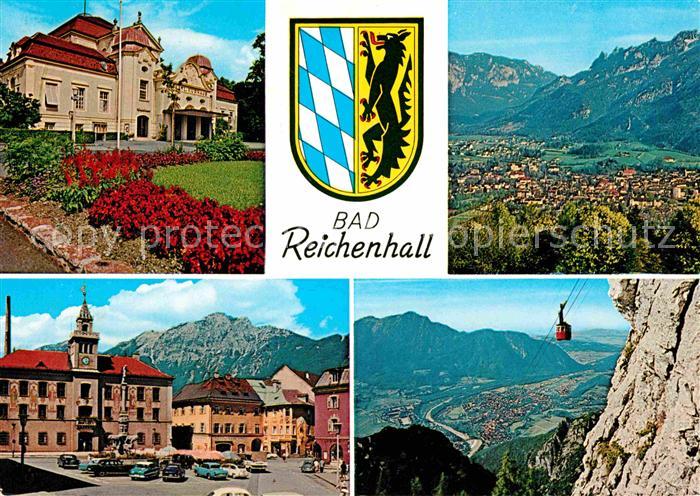 Bad Reichenhall Kurhaus Rathausplatz Hochstaufen
