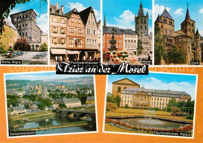 TRIER  CITY Dom Porta Nigra Markt