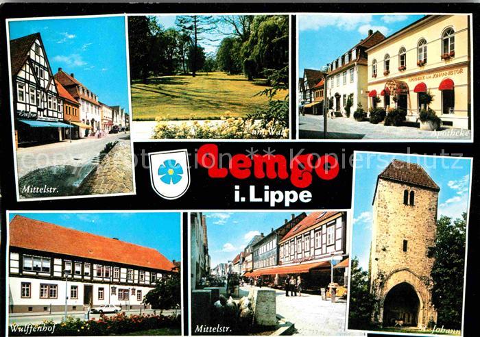 Lemgo Lippe NRW Mittelstrasse Apotheke Sankt Johann