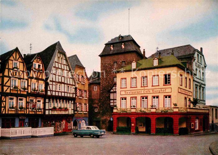 Linz Rhein Cafe Burghof