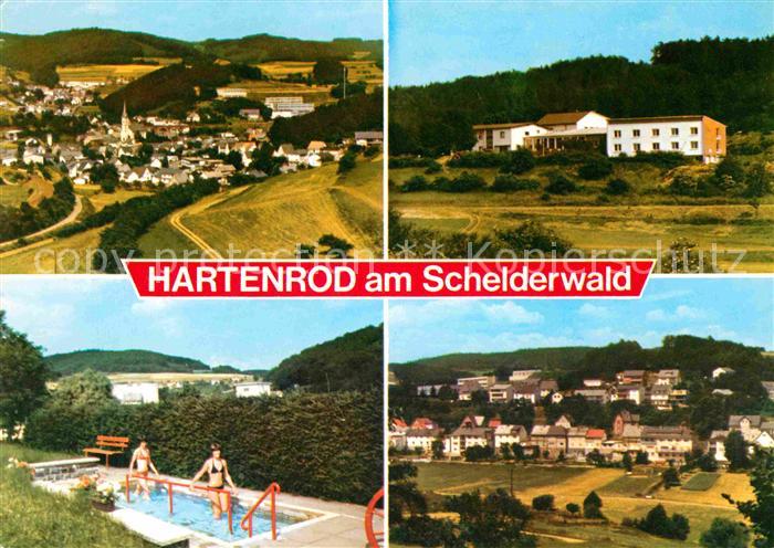 Hartenrod Odenwald Teilansicht Wassertretstelle