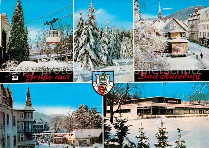 Bad Harzburg Bergbahn Kurhaus Teilansicht