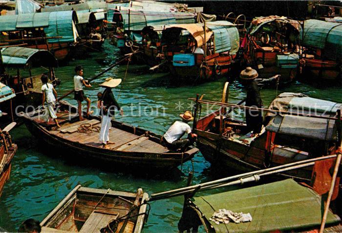 Hong Kong Fischerboote