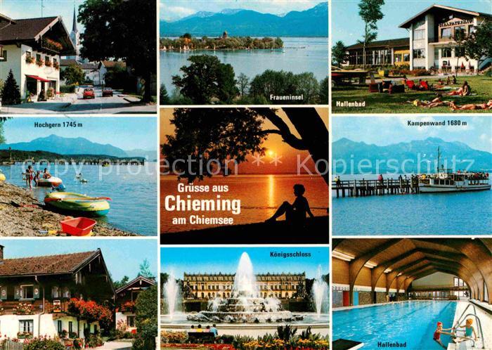 Chieming Chiemsee Kampenwand Hallenbad Fraueninsel
