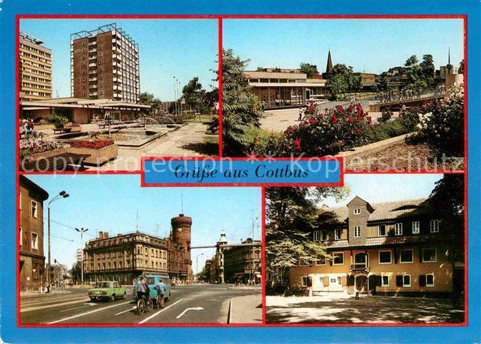 Cottbus Thaelmannplatz Jugendherberge Franz Striemann