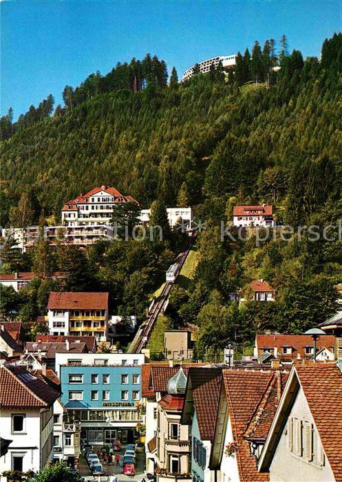Wildbad Schwarzwald Staedtische Bergbahn