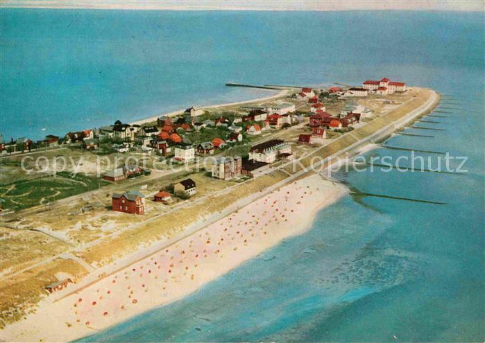 Wittduen Amrum Fliegeraufnahme